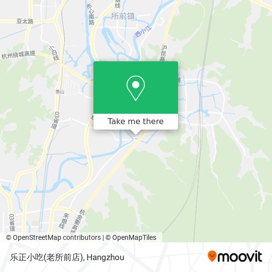 乐正小吃(老所前店) map