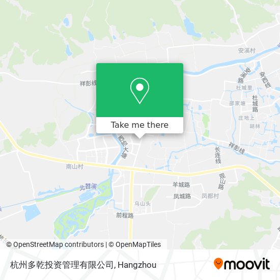 杭州多乾投资管理有限公司 map
