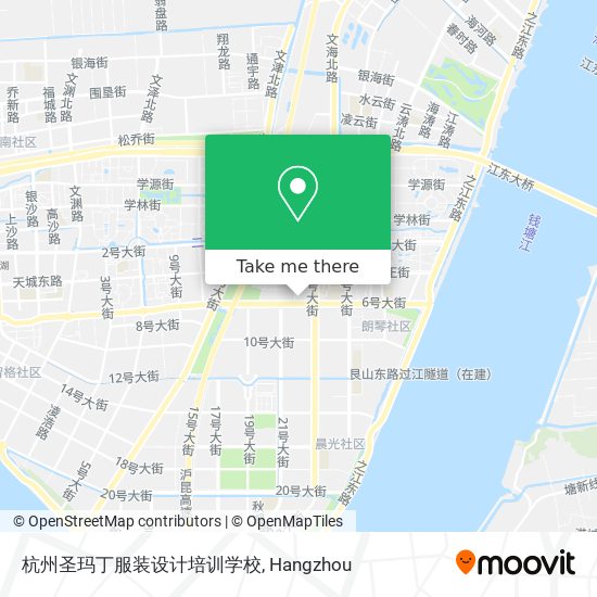 杭州圣玛丁服装设计培训学校 map