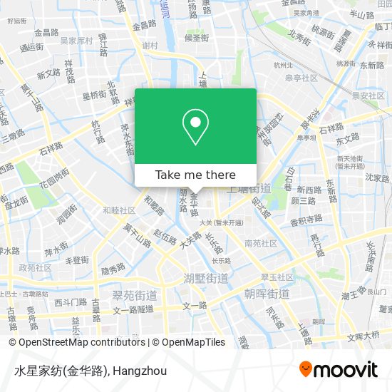水星家纺(金华路) map