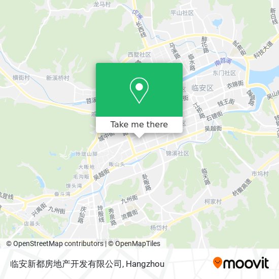 临安新都房地产开发有限公司 map