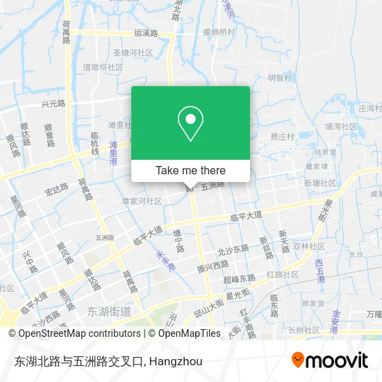 东湖北路与五洲路交叉口 map
