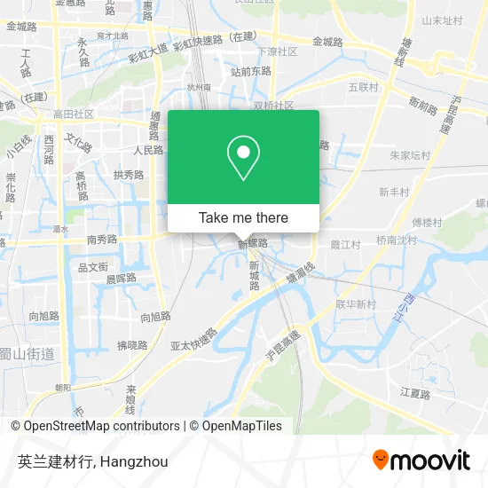 英兰建材行 map