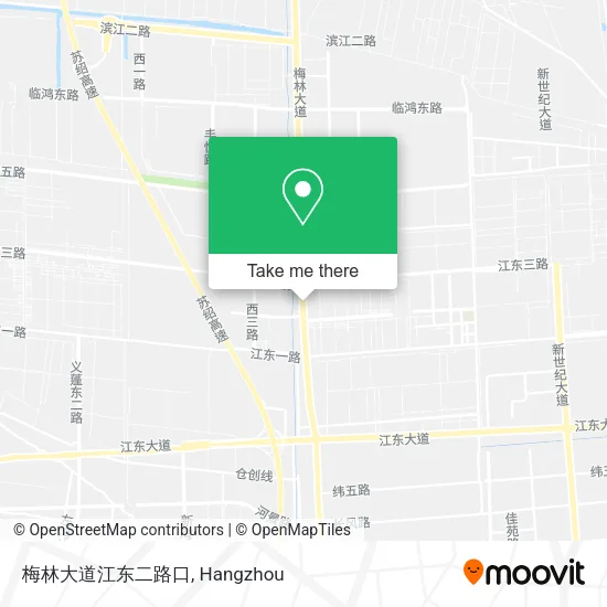 梅林大道江东二路口 map