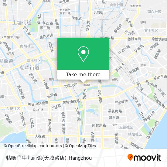 牯噜香牛儿面馆(天城路店) map