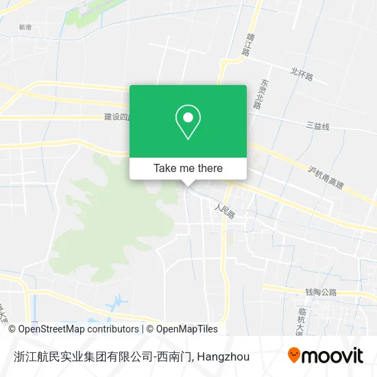 浙江航民实业集团有限公司-西南门 map