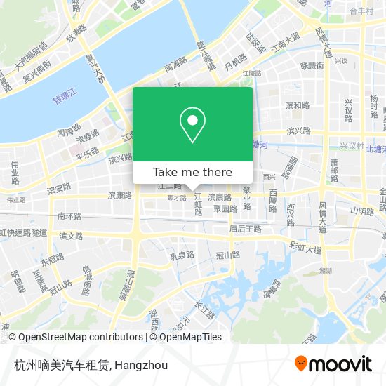 杭州嘀美汽车租赁 map