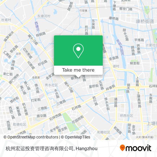 杭州宏运投资管理咨询有限公司 map