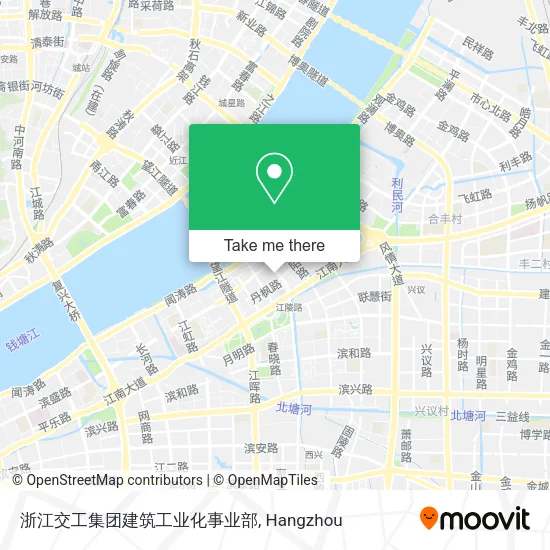 浙江交工集团建筑工业化事业部 map