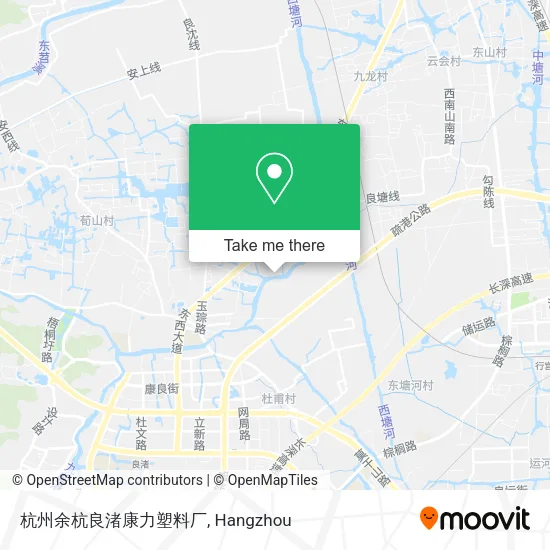杭州余杭良渚康力塑料厂 map