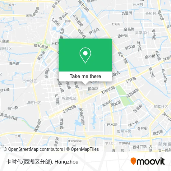 卡时代(西湖区分部) map