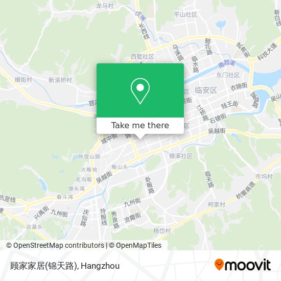 顾家家居(锦天路) map