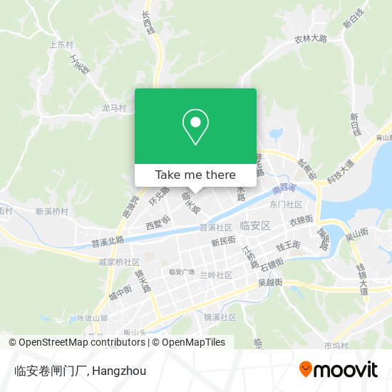 临安卷闸门厂 map