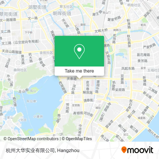 杭州大华实业有限公司 map