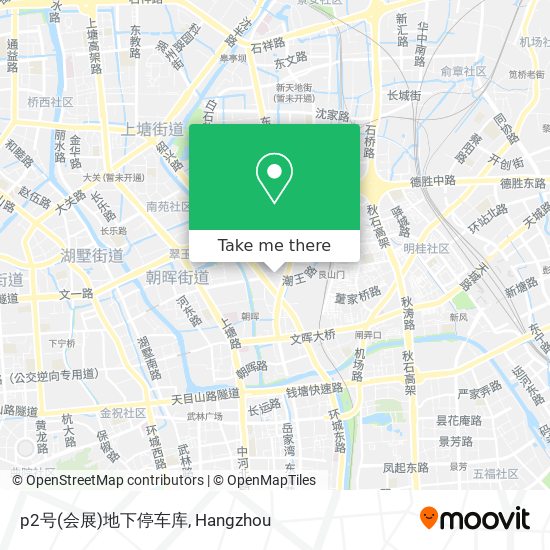 p2号(会展)地下停车库 map
