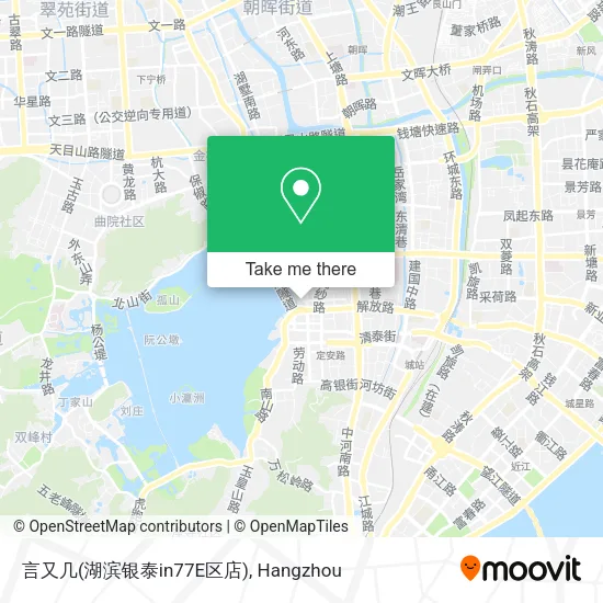 言又几(湖滨银泰in77E区店) map
