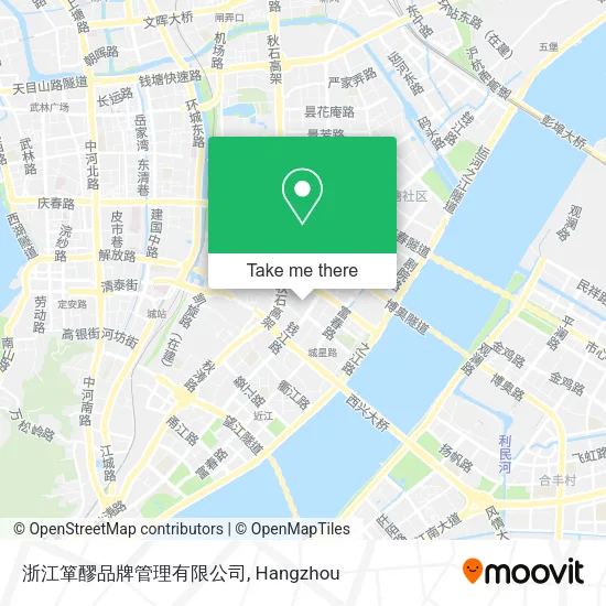 浙江箪醪品牌管理有限公司 map