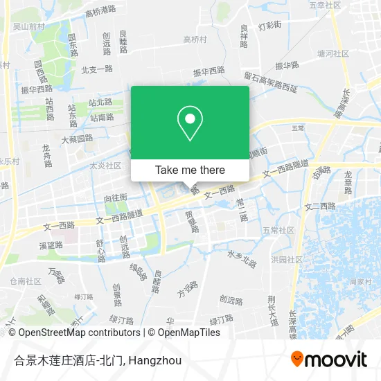 合景木莲庄酒店-北门 map