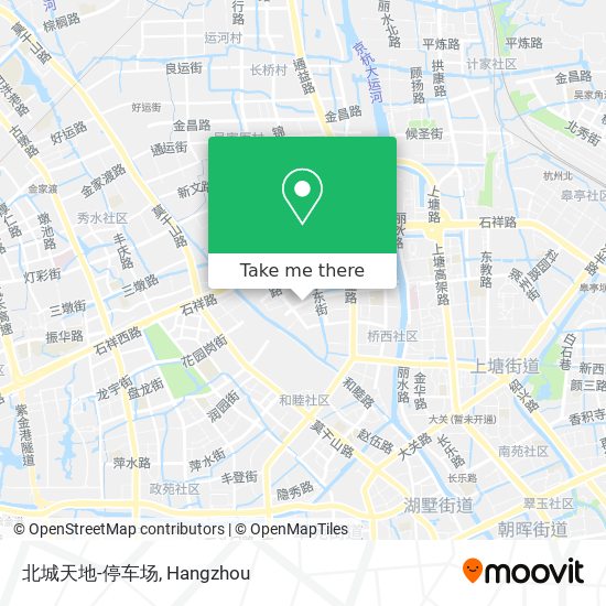 北城天地-停车场 map