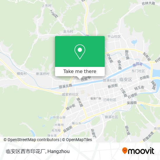 临安区西市印花厂 map
