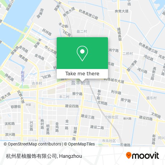 杭州星柚服饰有限公司 map