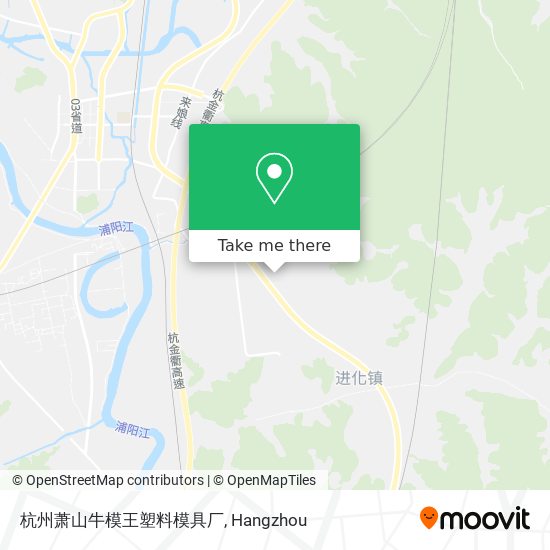 杭州萧山牛模王塑料模具厂 map