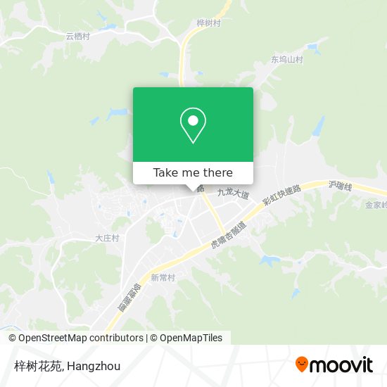 How To Get To 梓树花苑in 杭州市by Bus