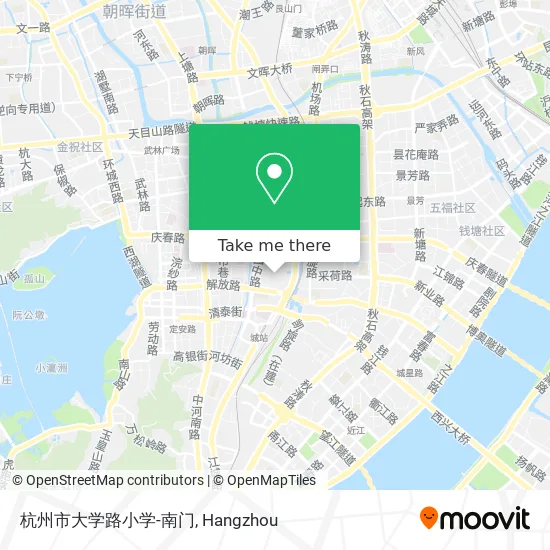 杭州市大学路小学-南门 map