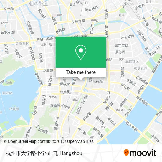 杭州市大学路小学-正门 map