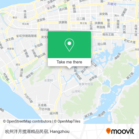 杭州泮月揽湖精品民宿 map