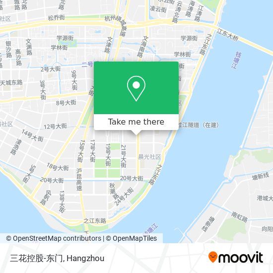 三花控股-东门 map