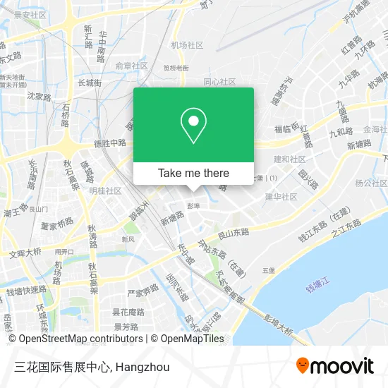 三花国际售展中心 map