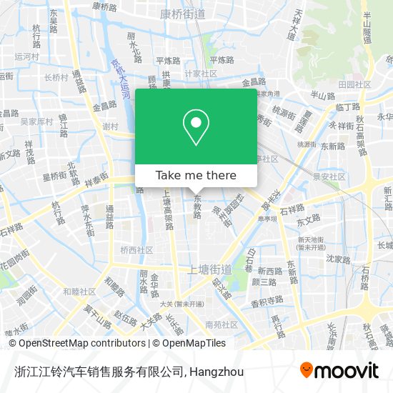浙江江铃汽车销售服务有限公司 map