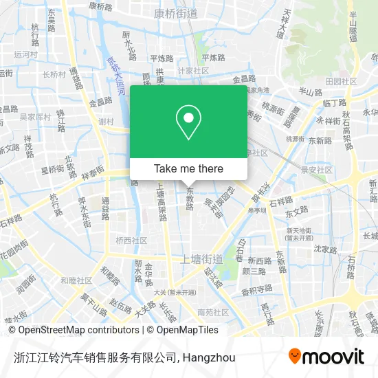 浙江江铃汽车销售服务有限公司 map