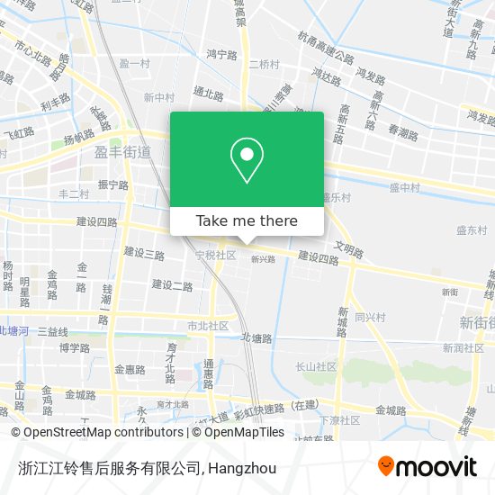 浙江江铃售后服务有限公司 map