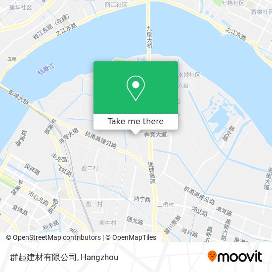 群起建材有限公司 map