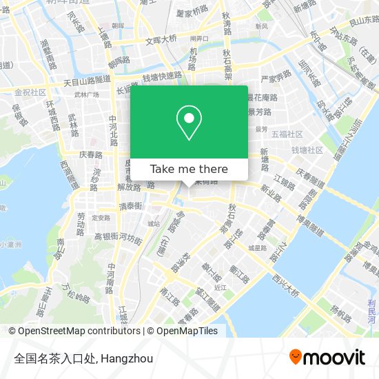 全国名茶入口处 map