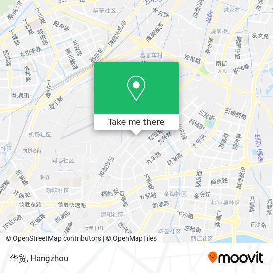 华贸 map