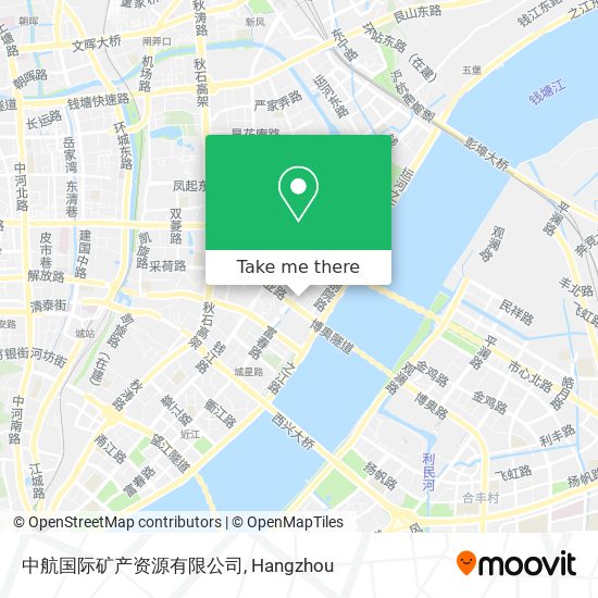 中航国际矿产资源有限公司 map