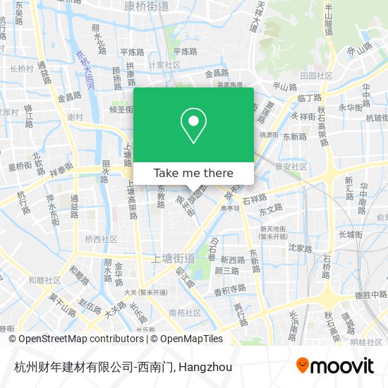 杭州财年建材有限公司-西南门 map
