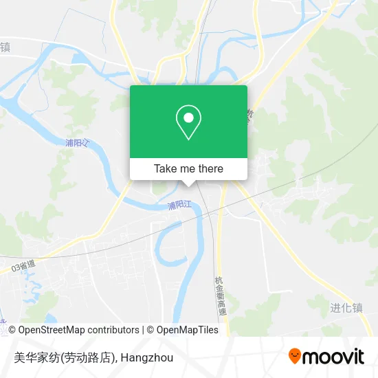 美华家纺(劳动路店) map