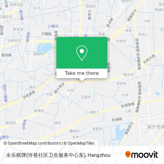 永乐棋牌(许巷社区卫生服务中心东) map