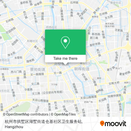 杭州市拱墅区湖墅街道仓基社区卫生服务站 map