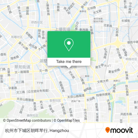 杭州市下城区朝晖琴行 map