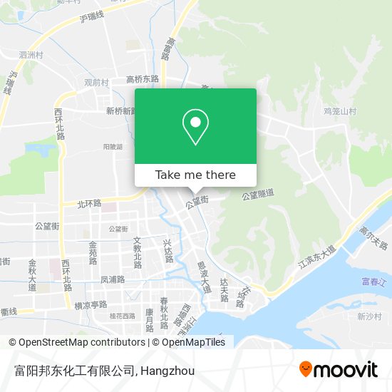 富阳邦东化工有限公司 map