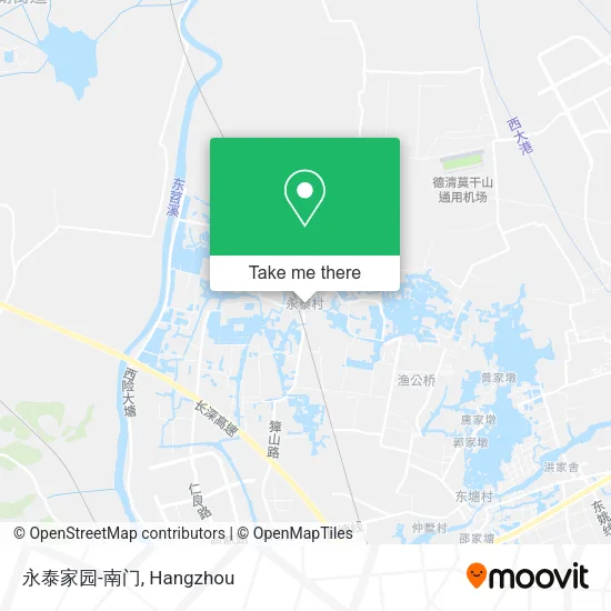 永泰家园-南门 map