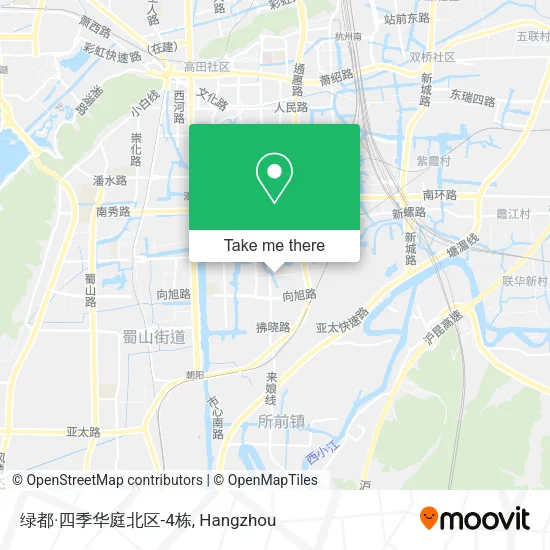 绿都·四季华庭北区-4栋 map