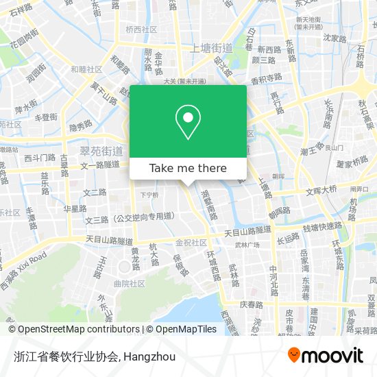 浙江省餐饮行业协会 map
