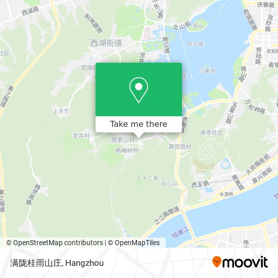 满陇桂雨山庄 map