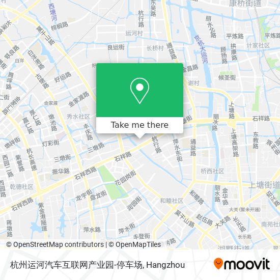 杭州运河汽车互联网产业园-停车场 map